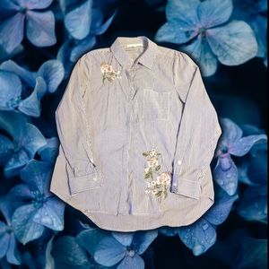 Fever Blue Button Down Shirt